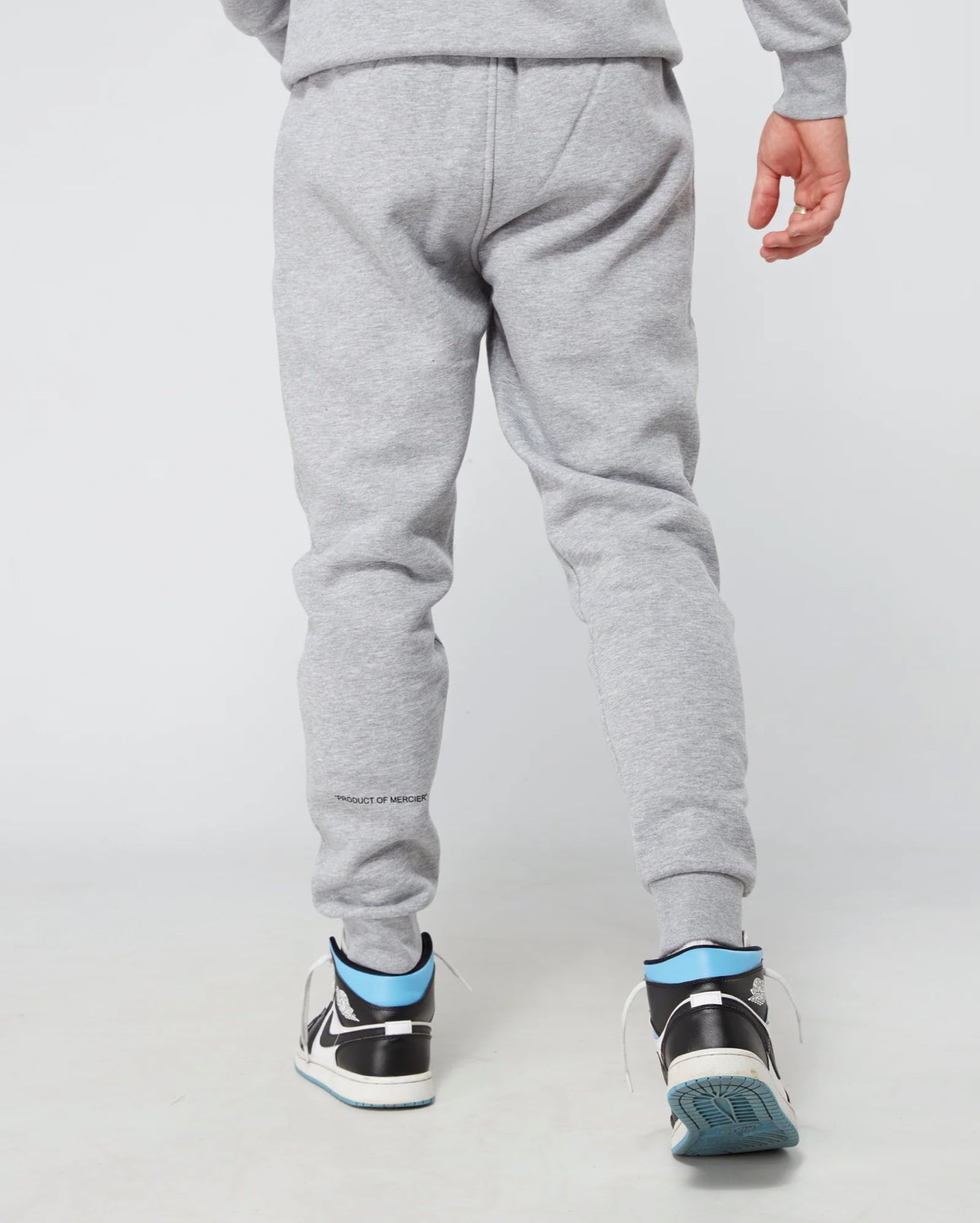 Mercier Grey OG Badge Joggers – Little Italy Menswear