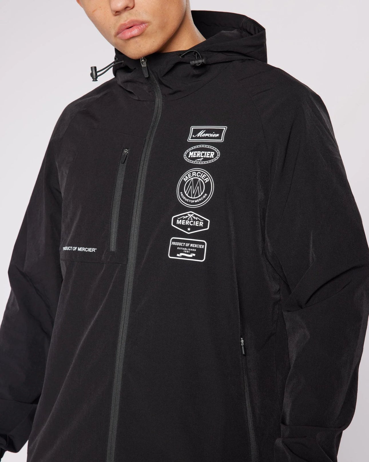 Mercier - Black Cadrock Windbreaker