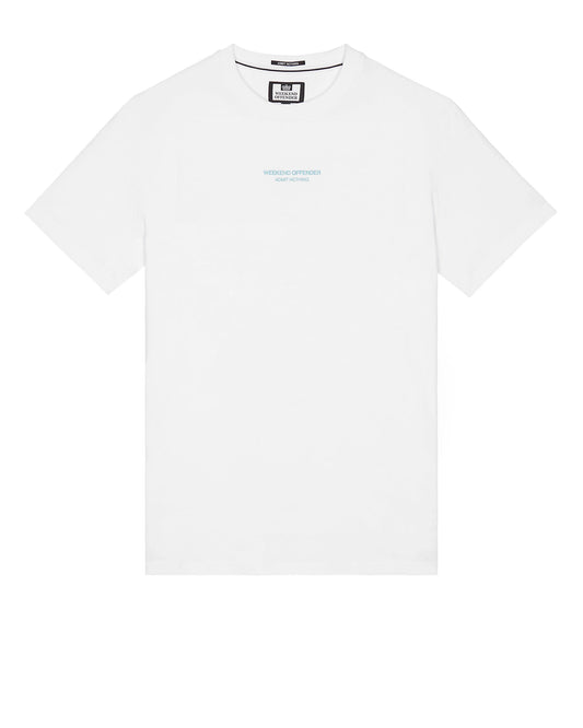 Weekend Offender - Millergrove T-Shirt White / Saltwater Blue