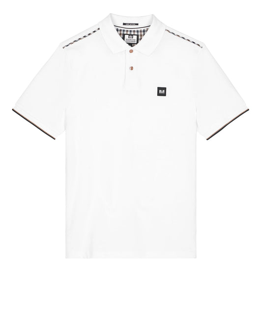 Weekend Offender - Sakai Polo Shirt White