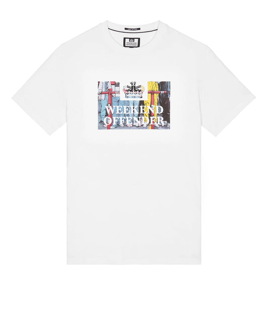 Weekend Offender - Bissel Graphic T-Shirt White