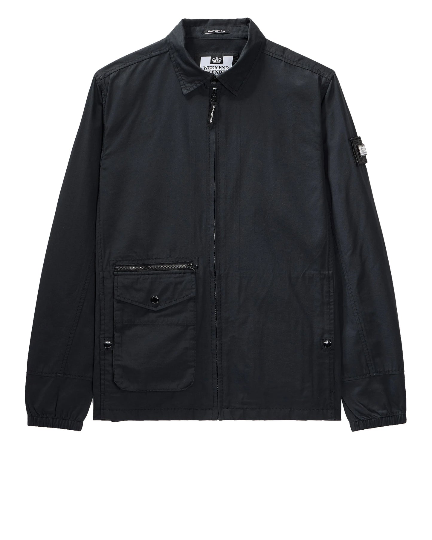 Weekend Offender - Vinnie Over-Shirt Black