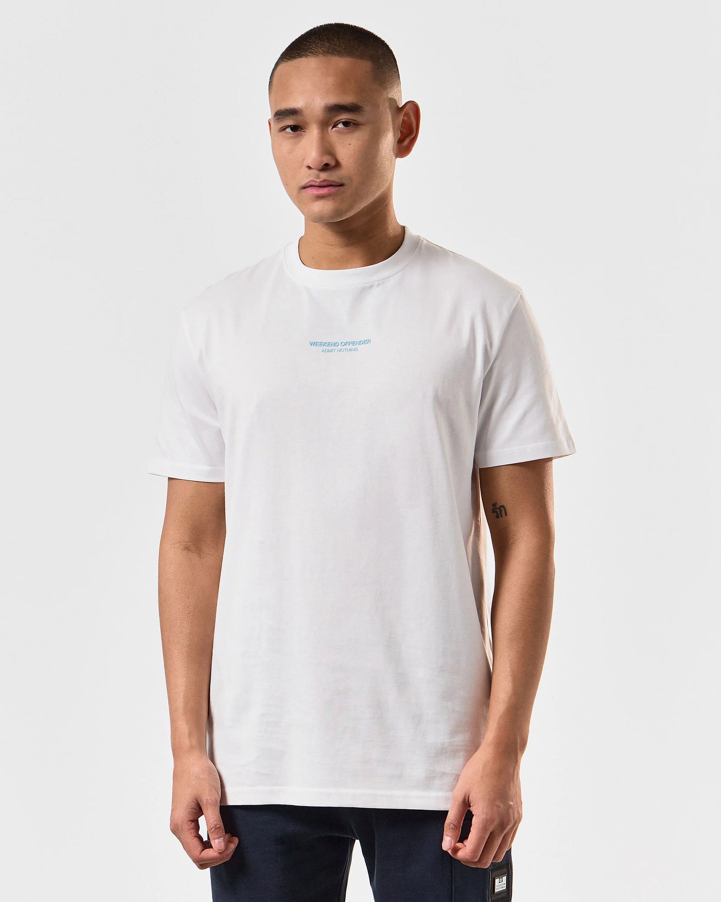 Weekend Offender - Millergrove T-Shirt White / Saltwater Blue