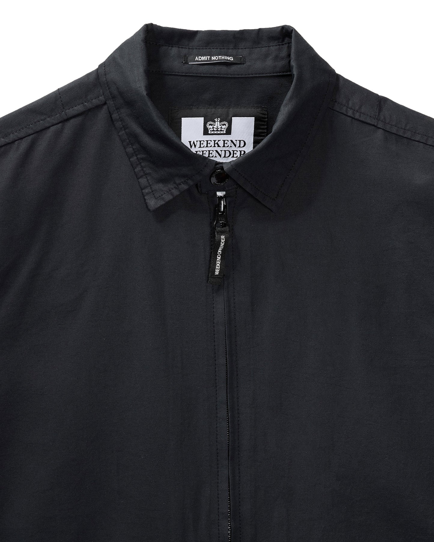 Weekend Offender - Vinnie Over-Shirt Black