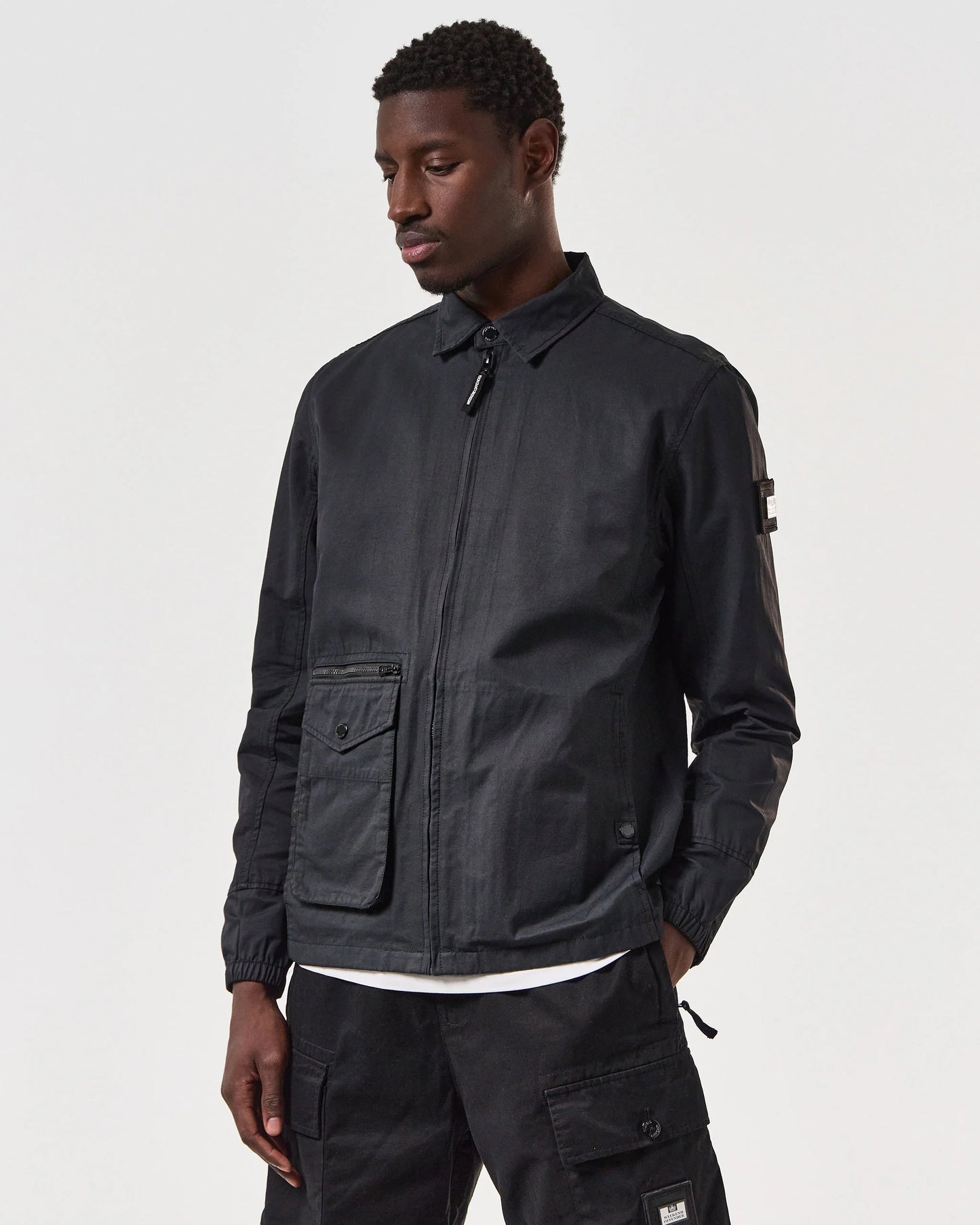 Weekend Offender - Vinnie Over-Shirt Black