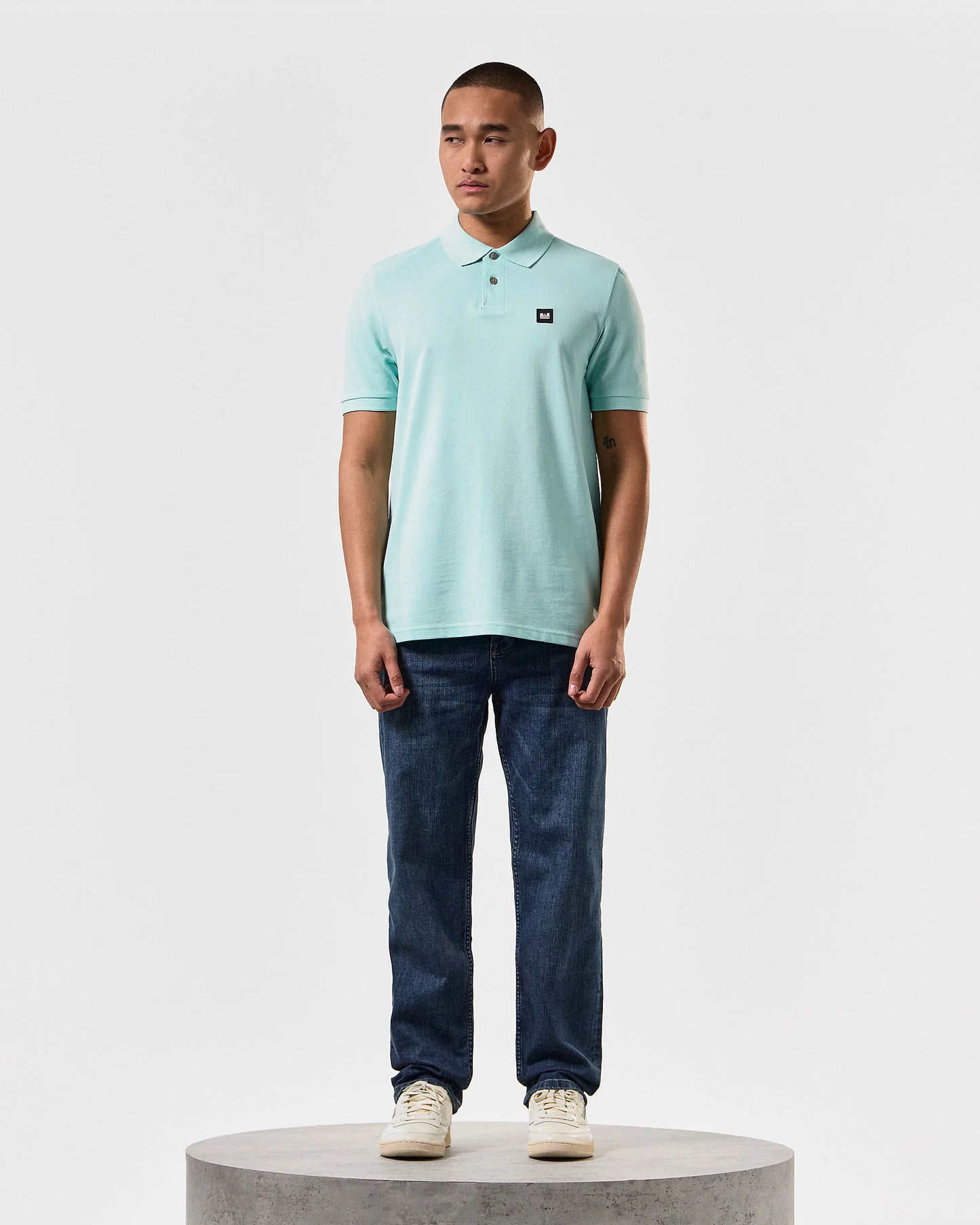 Weekend Offender - Caneiros Polo Shirt Celeste