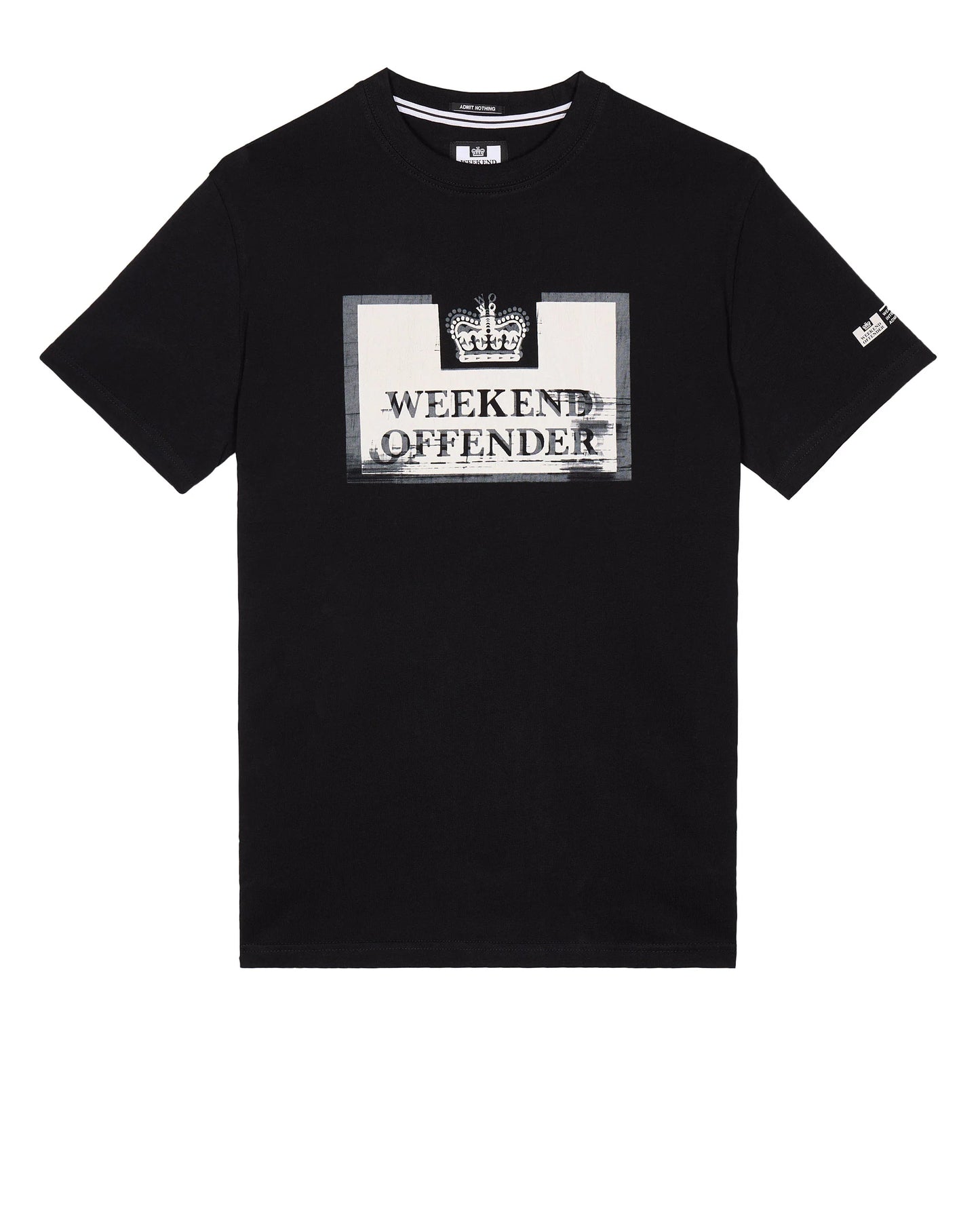 Weekend Offender - Bonpensiero Graphic T-Shirt Black