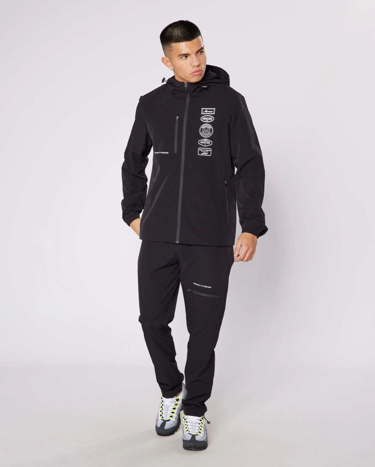 Mercier - Black Cadrock Windbreaker