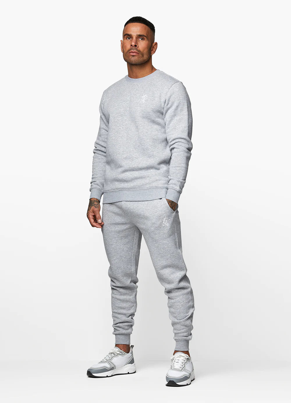 Gym King - Fundamental Sweatshirt Grey Marl