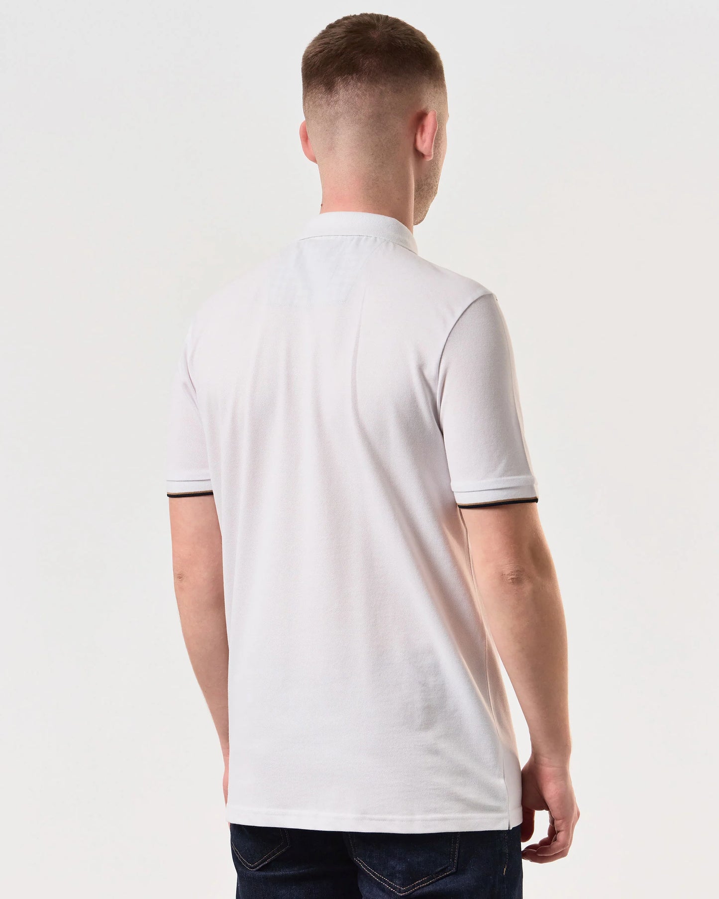 Weekend Offender - Sakai Polo Shirt White