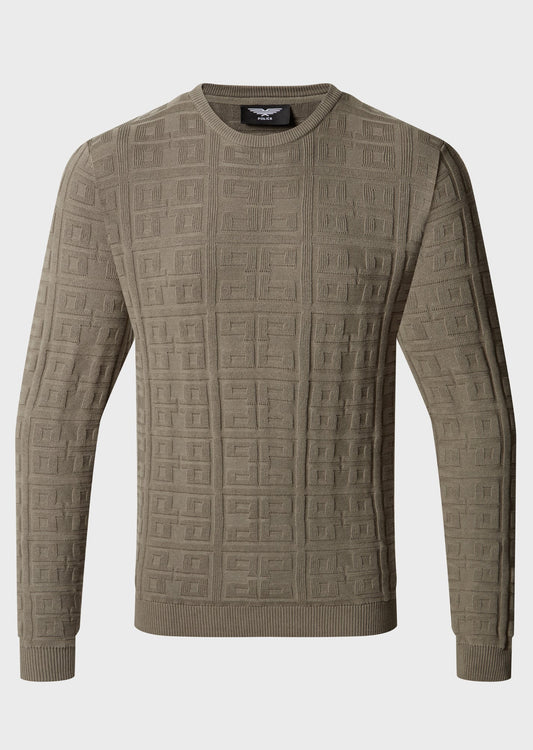 Police - Divisa Nude Knitted Jumper