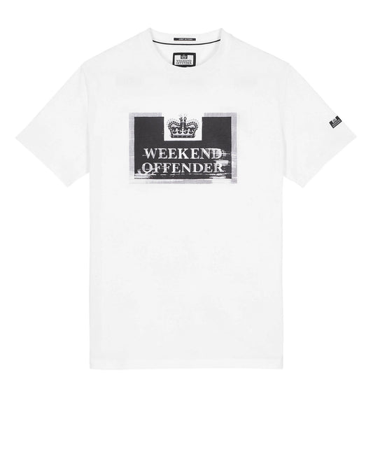 Weekend Offender - Bonpensiero Graphic T-Shirt White