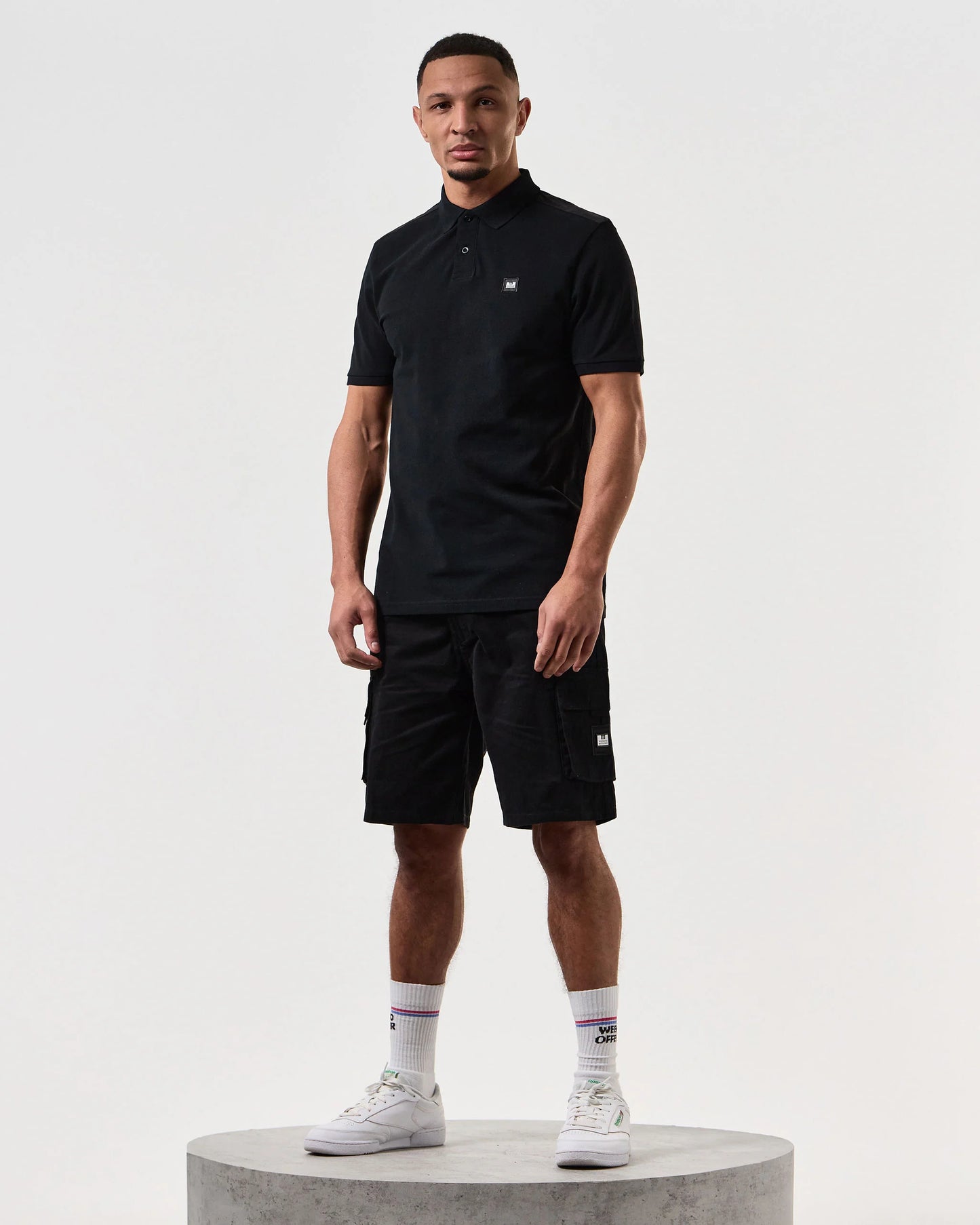 Weekend Offender - Brant Polo Shirt Black