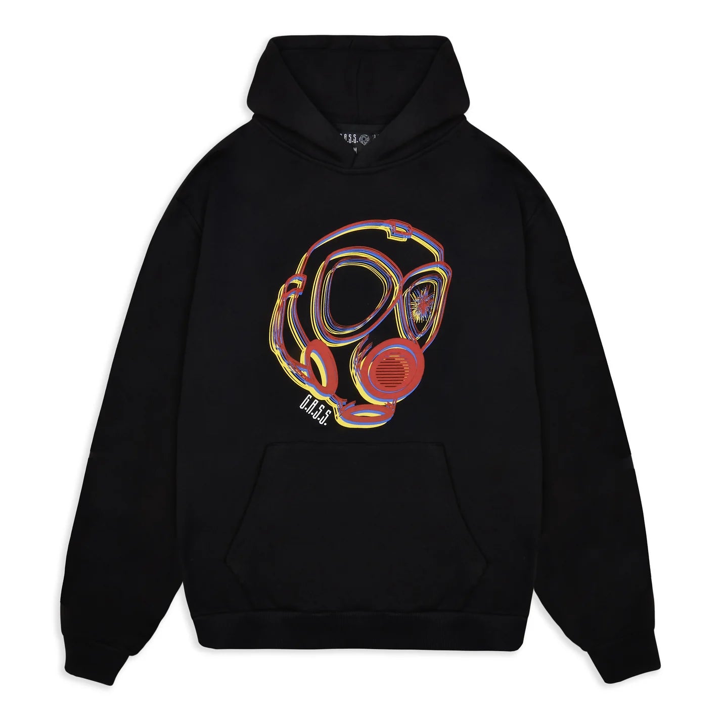 G.A.S.S. Clothing Co. - 3D Hoodie Black