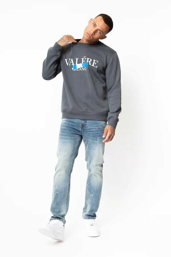 Valere - Nastro Sweatshirt Turbulence Grey