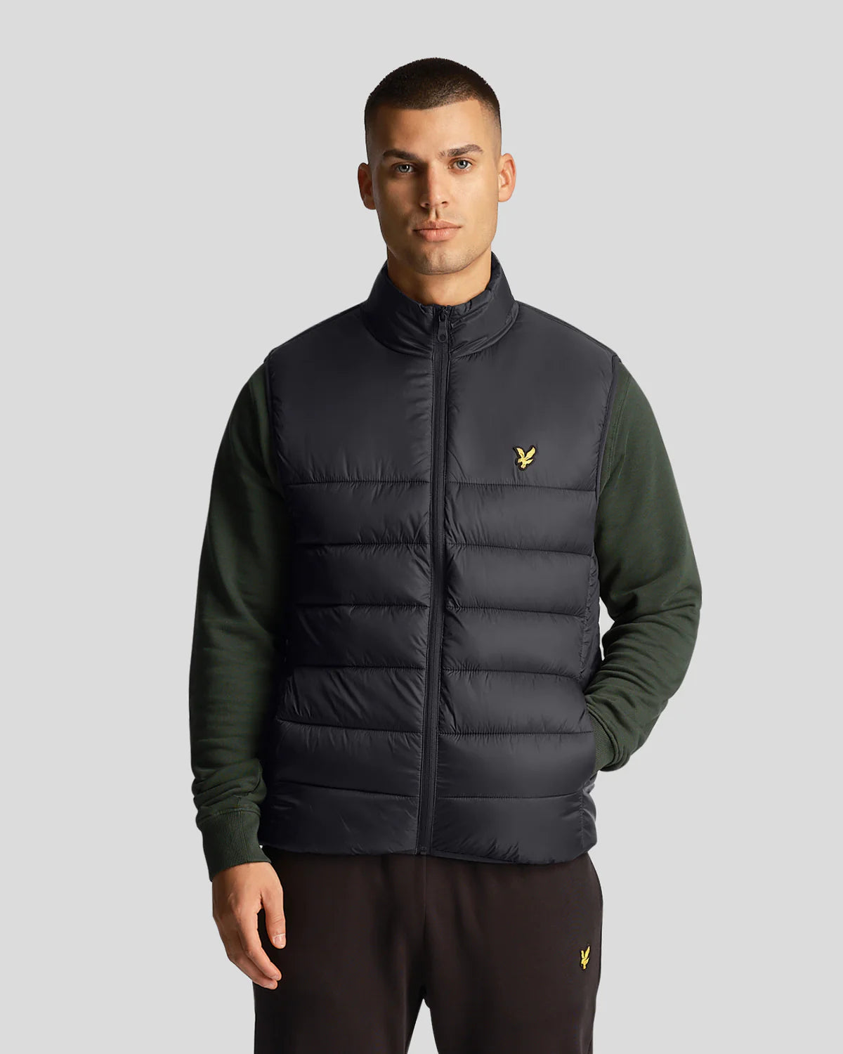 Lyle & Scott - Wadded Gilet Black