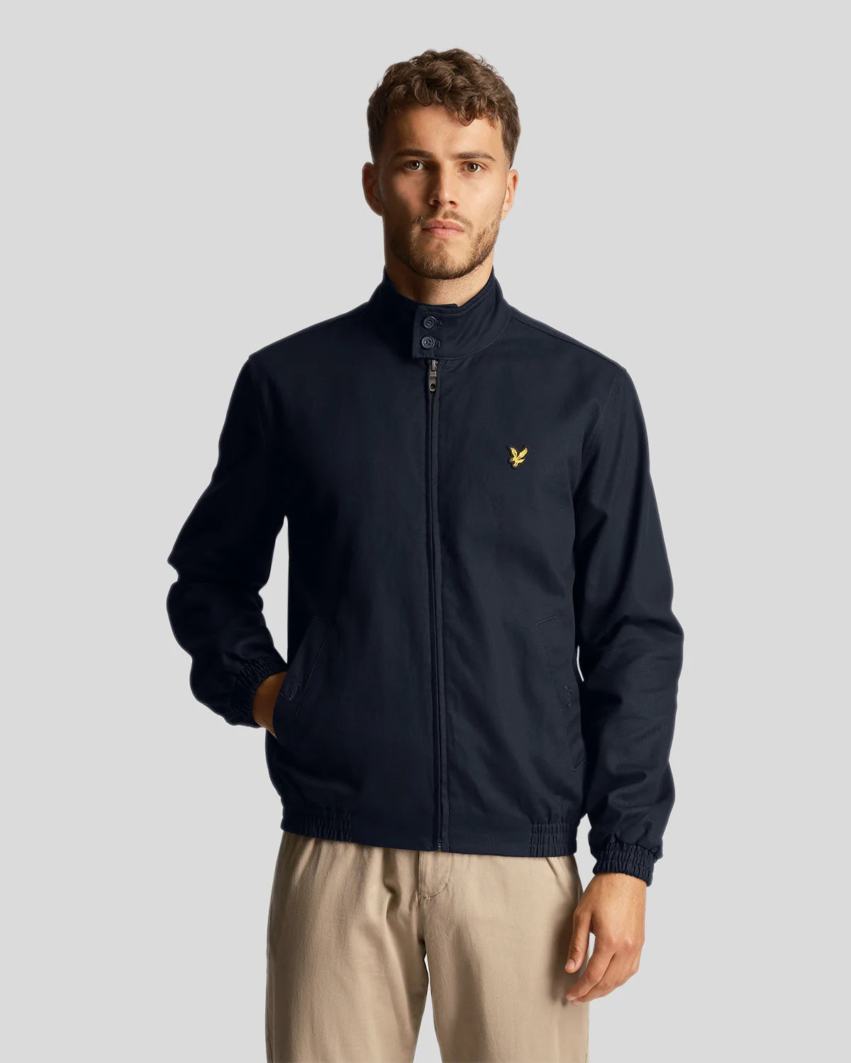 Lyle & Scott - Harrington Jacket Dark Navy