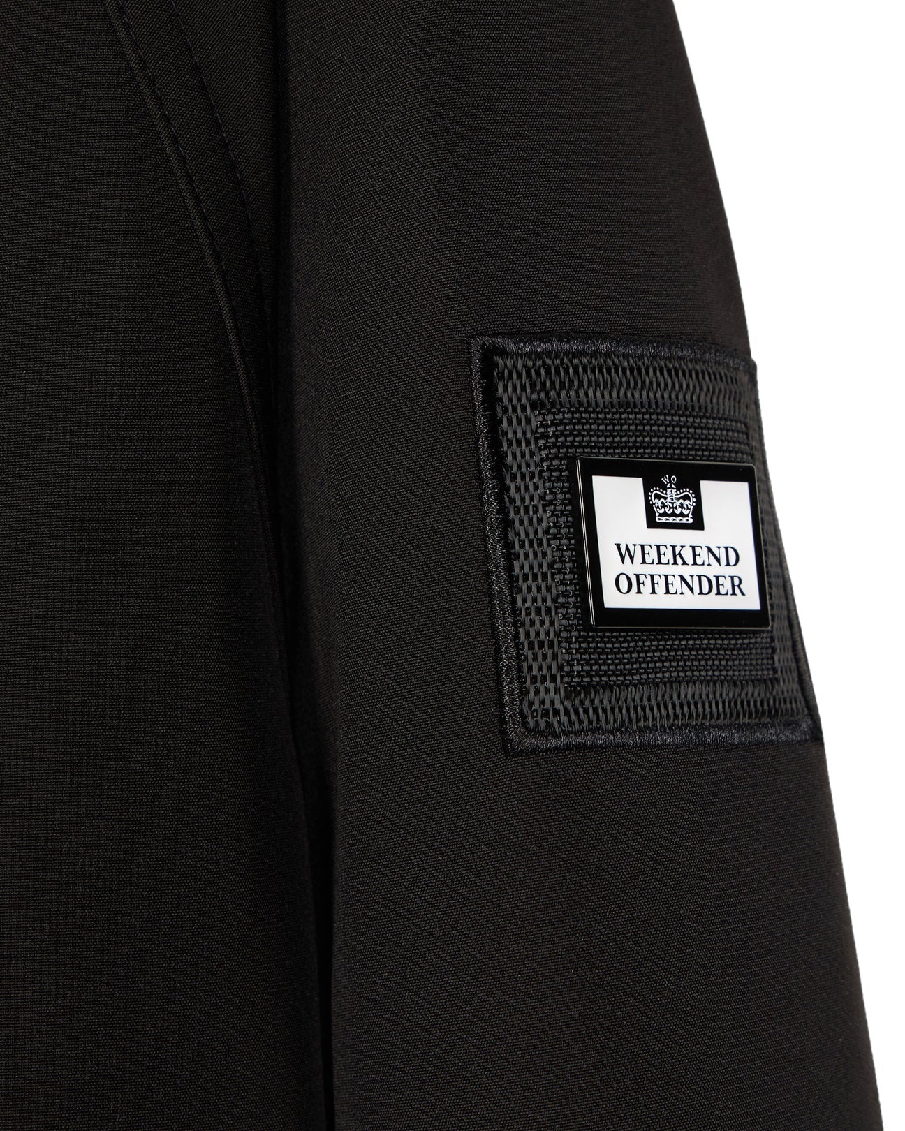 Weekend Offender - Stipe Softshell Jacket Black