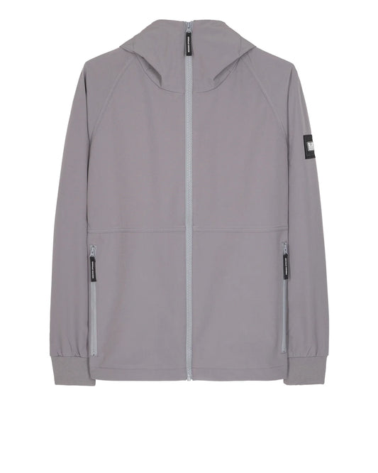 Weekend Offender - Stipe Softshell Jacket Light Grey