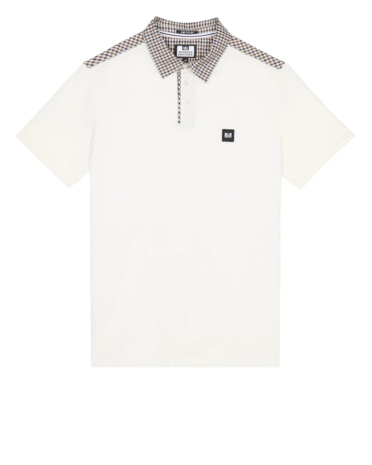 Weekend Offender - Costa Polo Shirt White