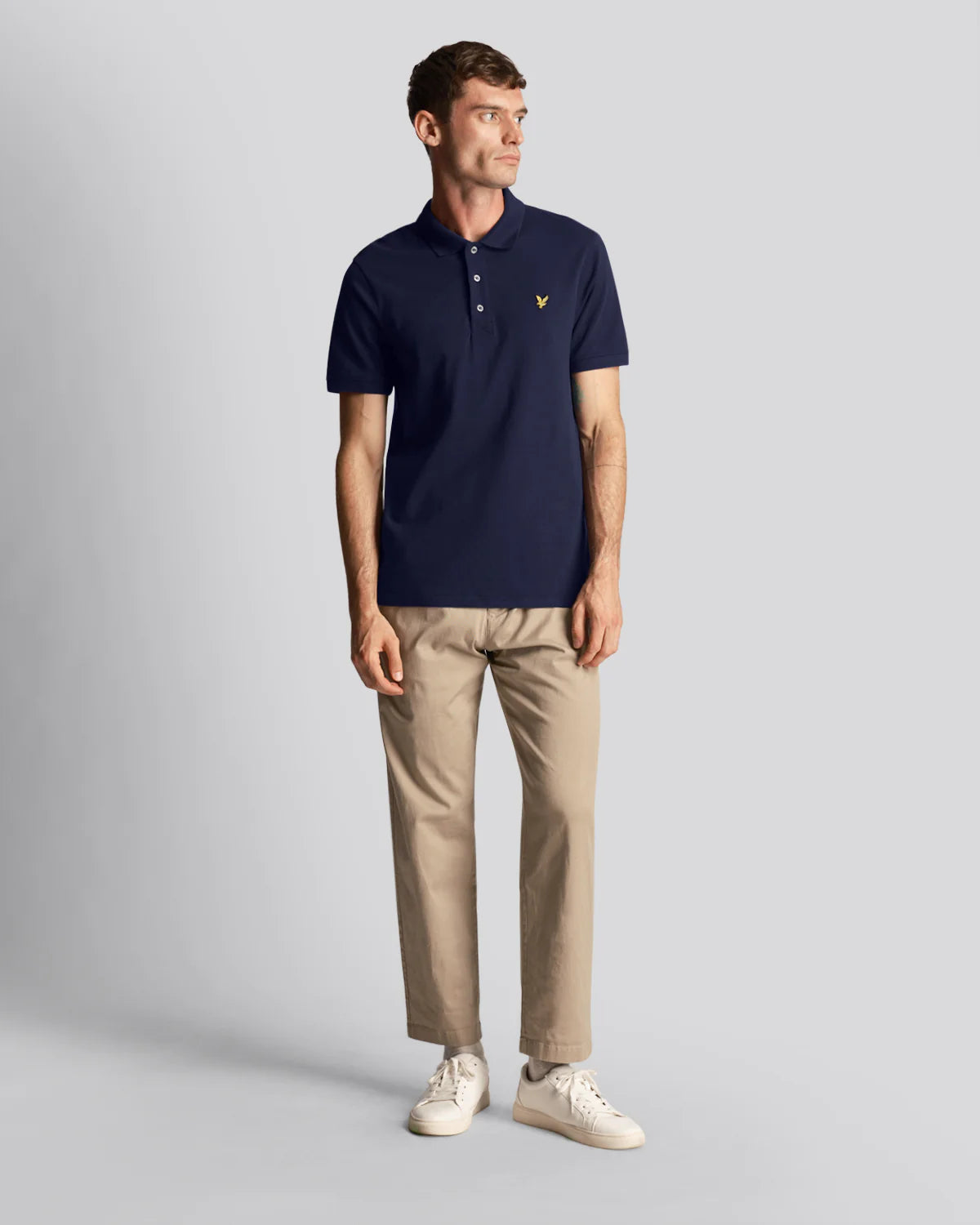 Lyle & Scott - Plain Polo Shirt Navy