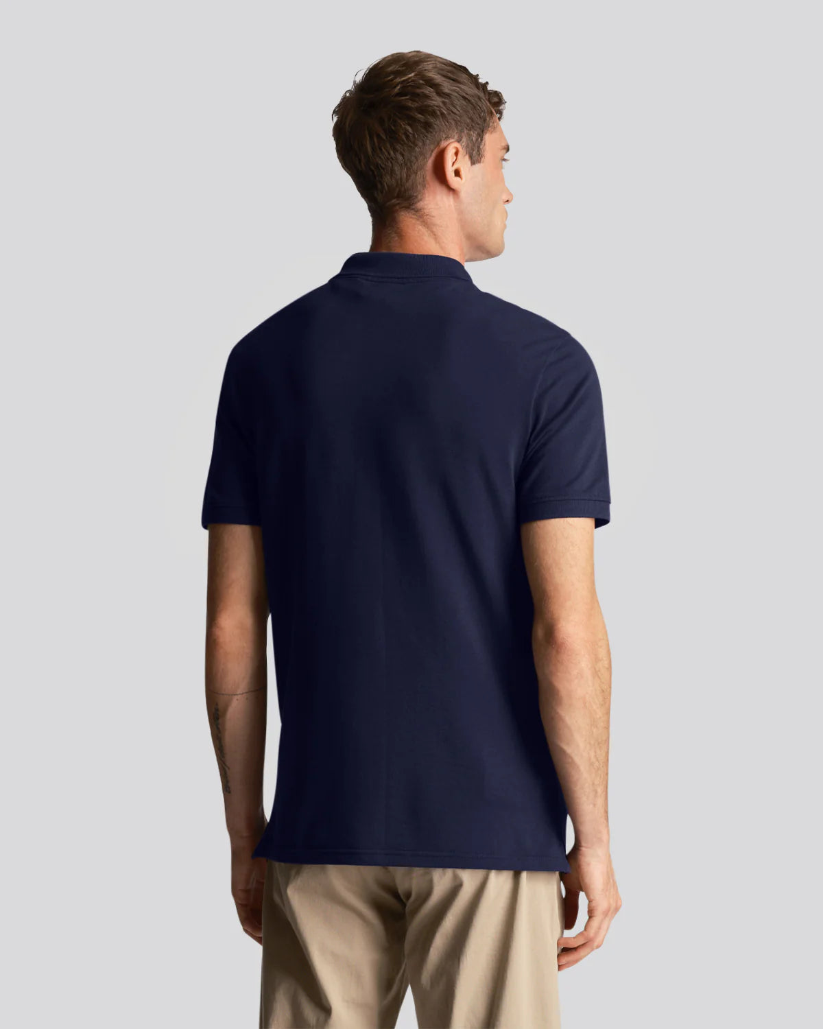 Lyle & Scott - Plain Polo Shirt Navy