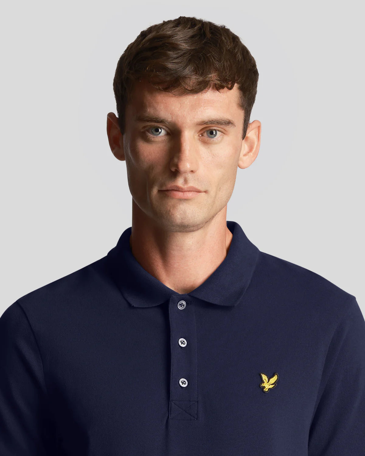 Lyle & Scott - Plain Polo Shirt Navy