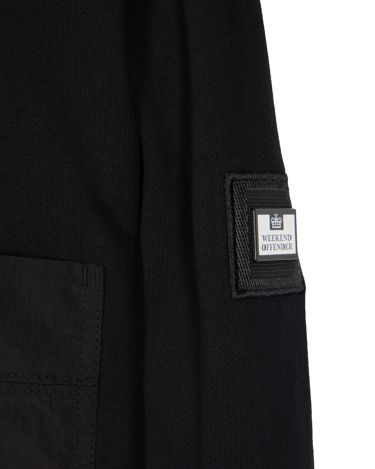 Weekend Offender - Sirenko Pocket Sweatshirt Black
