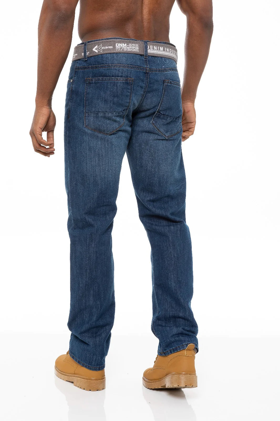 Enzo - EM408 Mid Stonewash Jeans