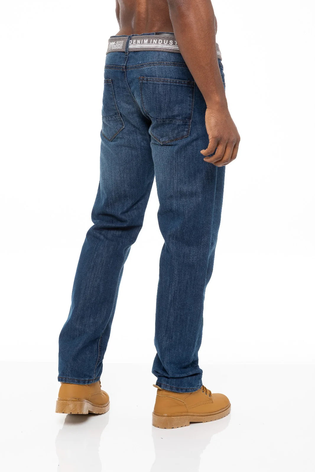 Enzo - EM408 Mid Stonewash Jeans