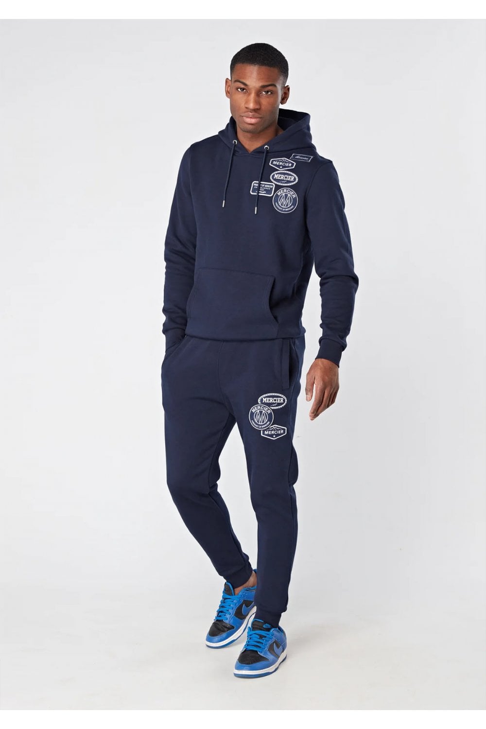 Mercier - Navy Jogger Set Tonal Badge